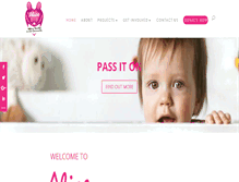 Tablet Screenshot of alicecharity.com